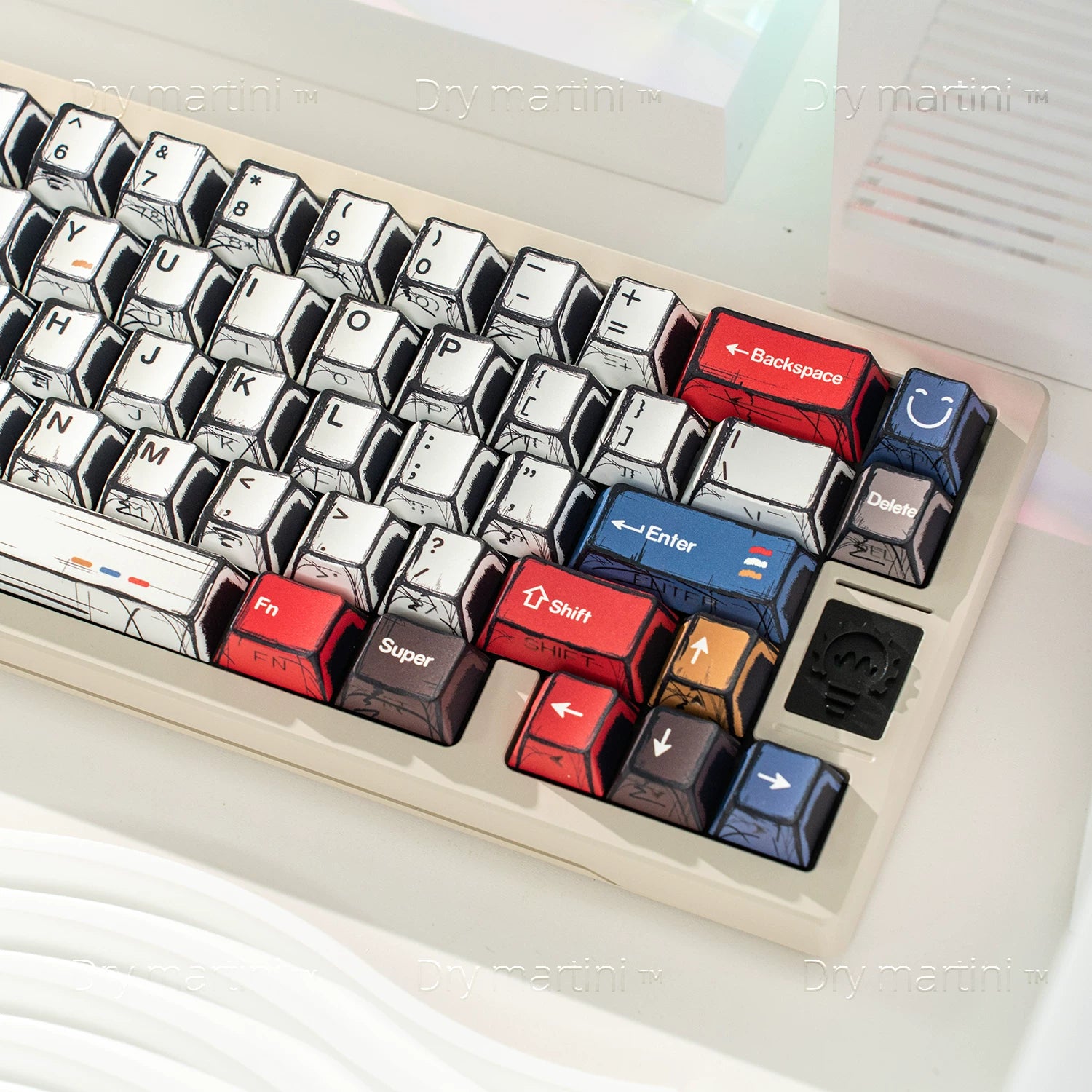 Comic Doodle PBT Keycap Set