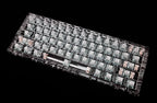 Azure Moon 2.0 Transparent PC Keycap Set – 132 Keys