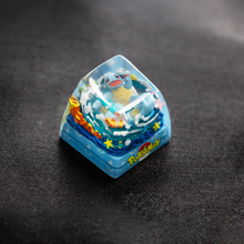 Pokémon "Squirtle" Artisan Keycap - Crystal Resin Edition