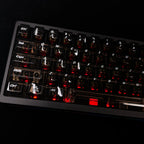 Cloud Mist Stone Transparent PC Keycap Set – 132 Keys
