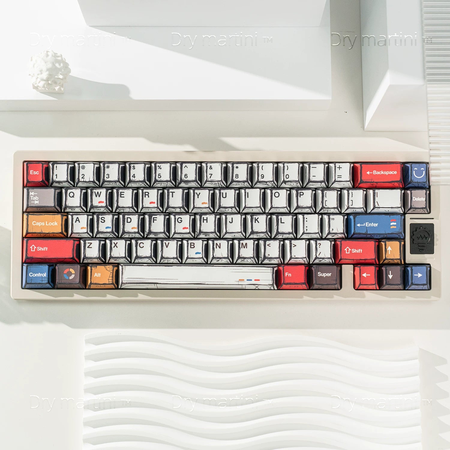 Comic Doodle PBT Keycap Set