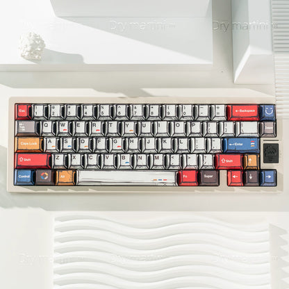 Comic Style PBT Shine-Through Keycaps (OEM) – Double Legends | 68–108 Layouts