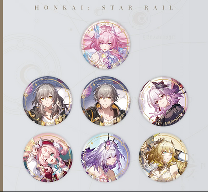 Honkai: Star Rail Illustration Series Tin Button Badge (Remembrance Path)