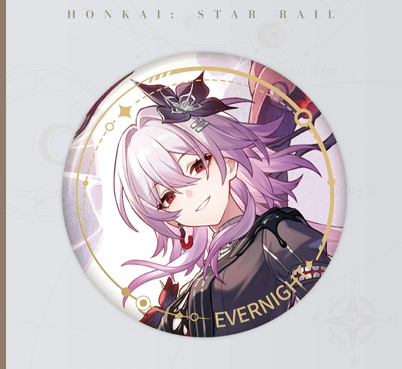 Honkai: Star Rail Illustration Series Tin Button Badge (Remembrance Path)