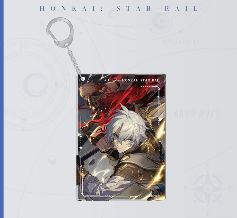 Honkai: Star Rail  Light Cone Series Acrylic Keychain Charm 2