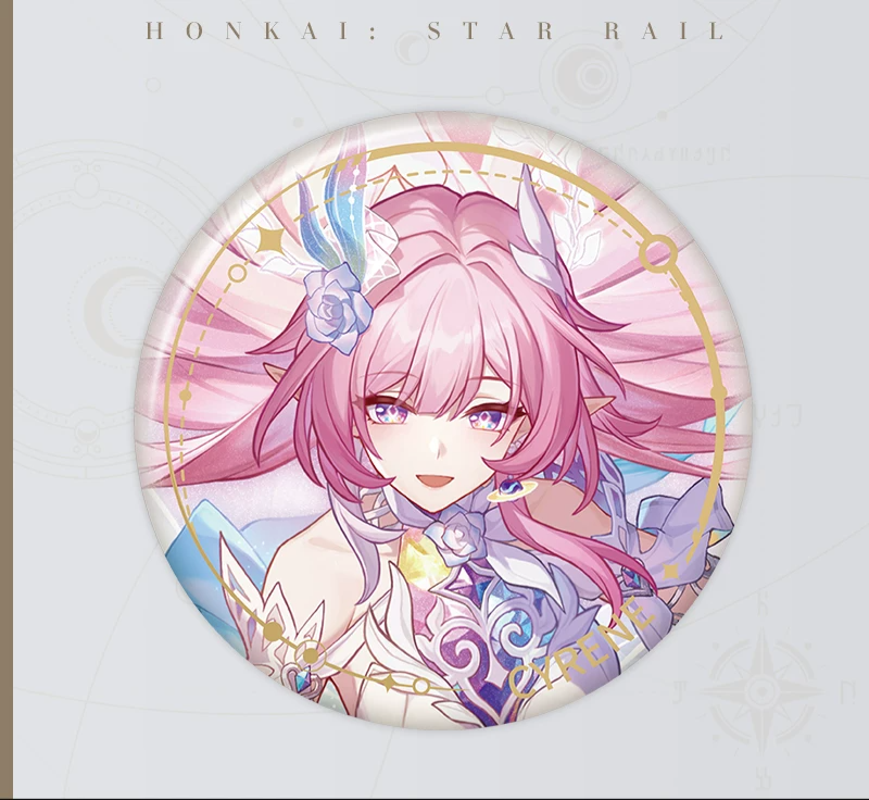 Honkai: Star Rail Illustration Series Tin Button Badge (Remembrance Path)