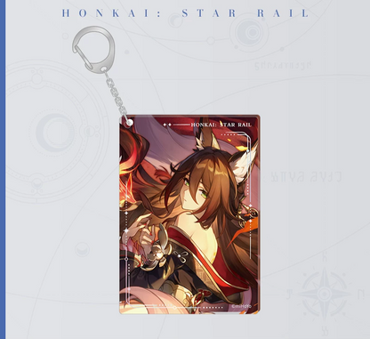 Honkai: Star Rail  Light Cone Series Acrylic Keychain Charm
