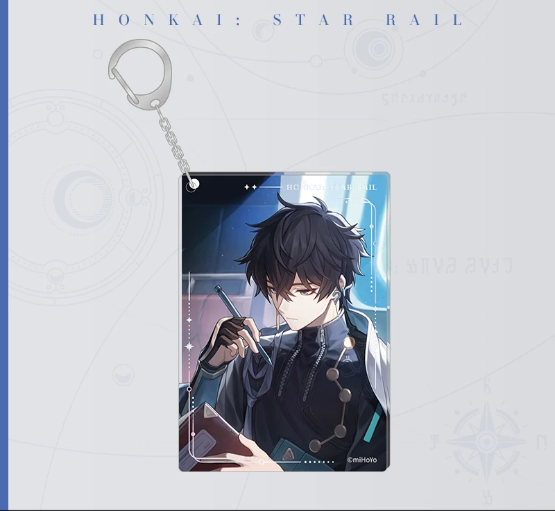 Honkai: Star Rail  Light Cone Series Acrylic Keychain Charm