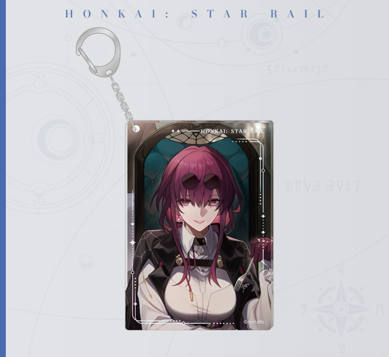 Honkai: Star Rail  Light Cone Series Acrylic Keychain Charm