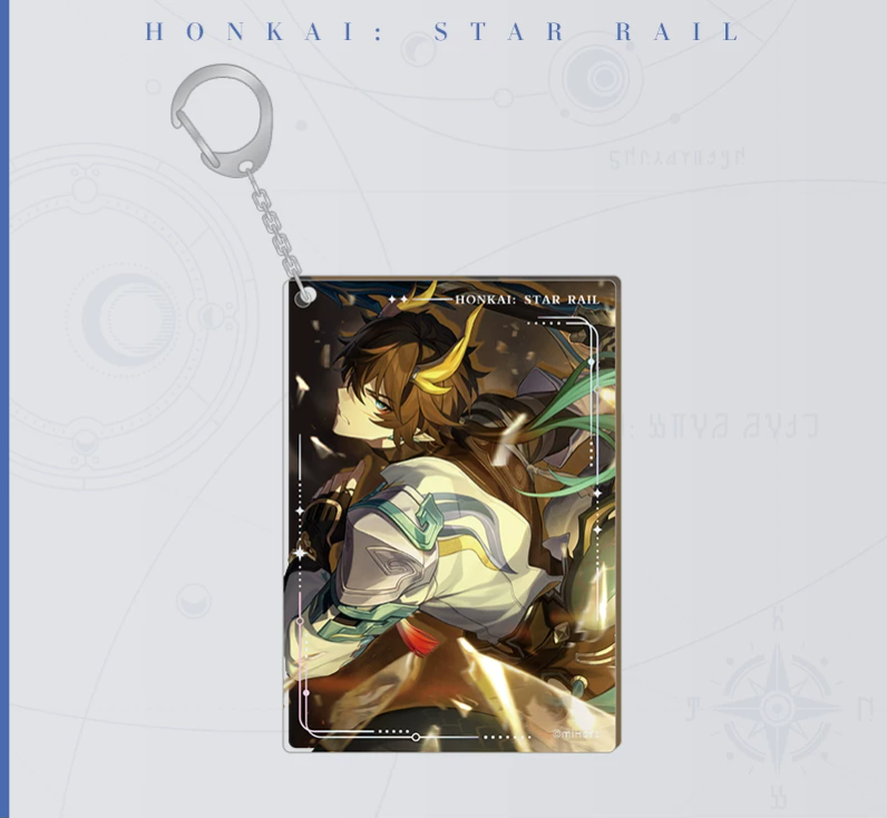 Honkai: Star Rail  Light Cone Series Acrylic Keychain Charm 2