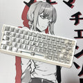 Azure Moon 2.0 Transparent PC Keycap Set – 132 Keys